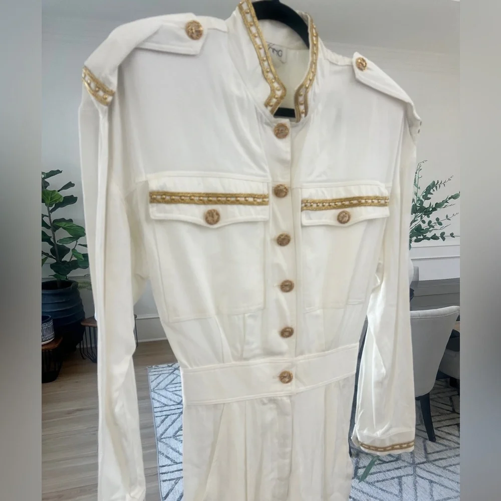 Vintage 1980s Icing Sailor-Inspired Jumpsuit – Size M – Euc - Picture 2 of 9